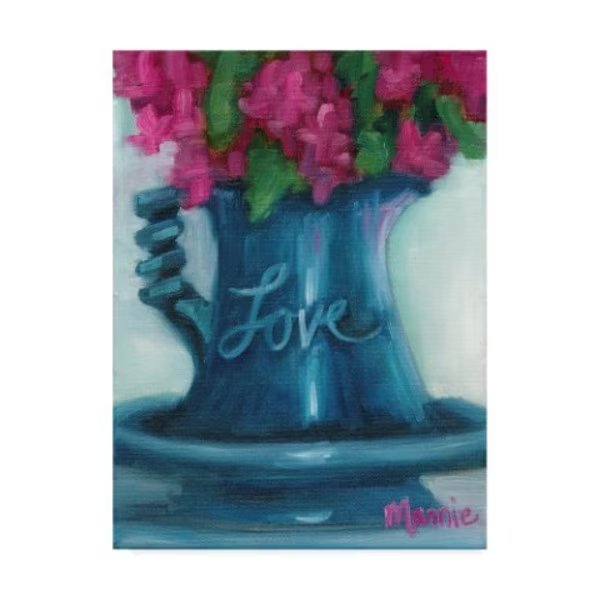 Marnie Bourque 'Love' Canvas Art, 35x47, Trademark Fine Art, Mfr#: ALI23300-C3547GG